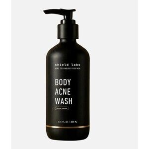 Shield Labs Body Acne Wash Maximum Strength Men 8.5 oz 250mL NEW Exp 02/28